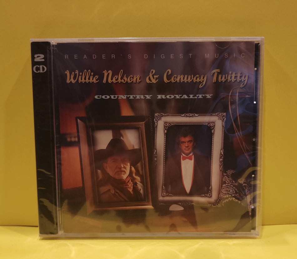 Willie Nelson & Conway Twitty - Country Royalty - 2008 - New - Sealed - CDs