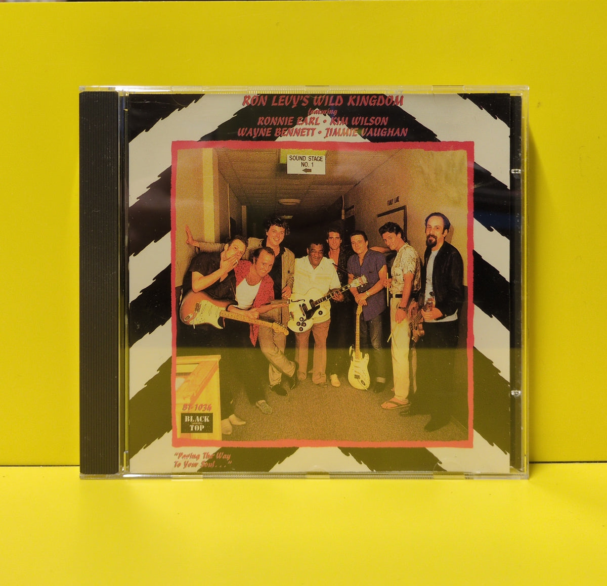 Ron Levy's Wild Kingdom Featuring Ronnie Earl, Kim Wilson, Wayne Bennett, Jimmie Vaughan - Ron Levy's Wild Kingdom Featuring Ronnie Earl, Kim Wilson, Wayne Bennett,  Jimmie Vaughan - 1987 - BT-1034 Used - NM - CDs