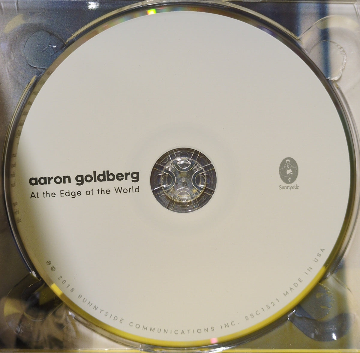 Aaron Goldberg - At The Edge Of The World - 2018 - SSC 1521 Used - EX - CDs