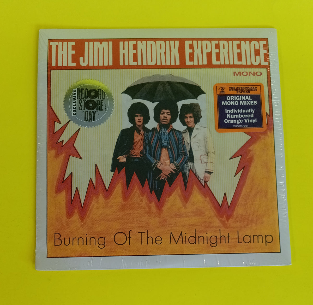 The Jimi Hendrix Experience - Burning Of The Midnight Lamp (RSD 7") - 2018 - 19075895767 New - Sealed - Vinyl