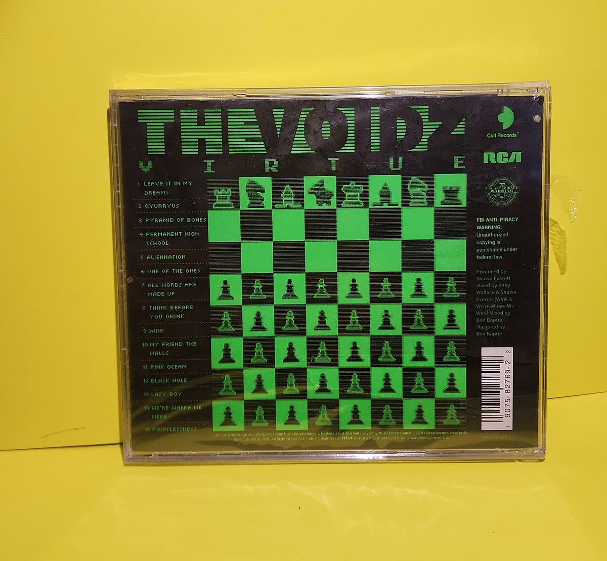 The Voidz  - Virtue - 2018 - 19075-82769-2 New - Sealed - CDs