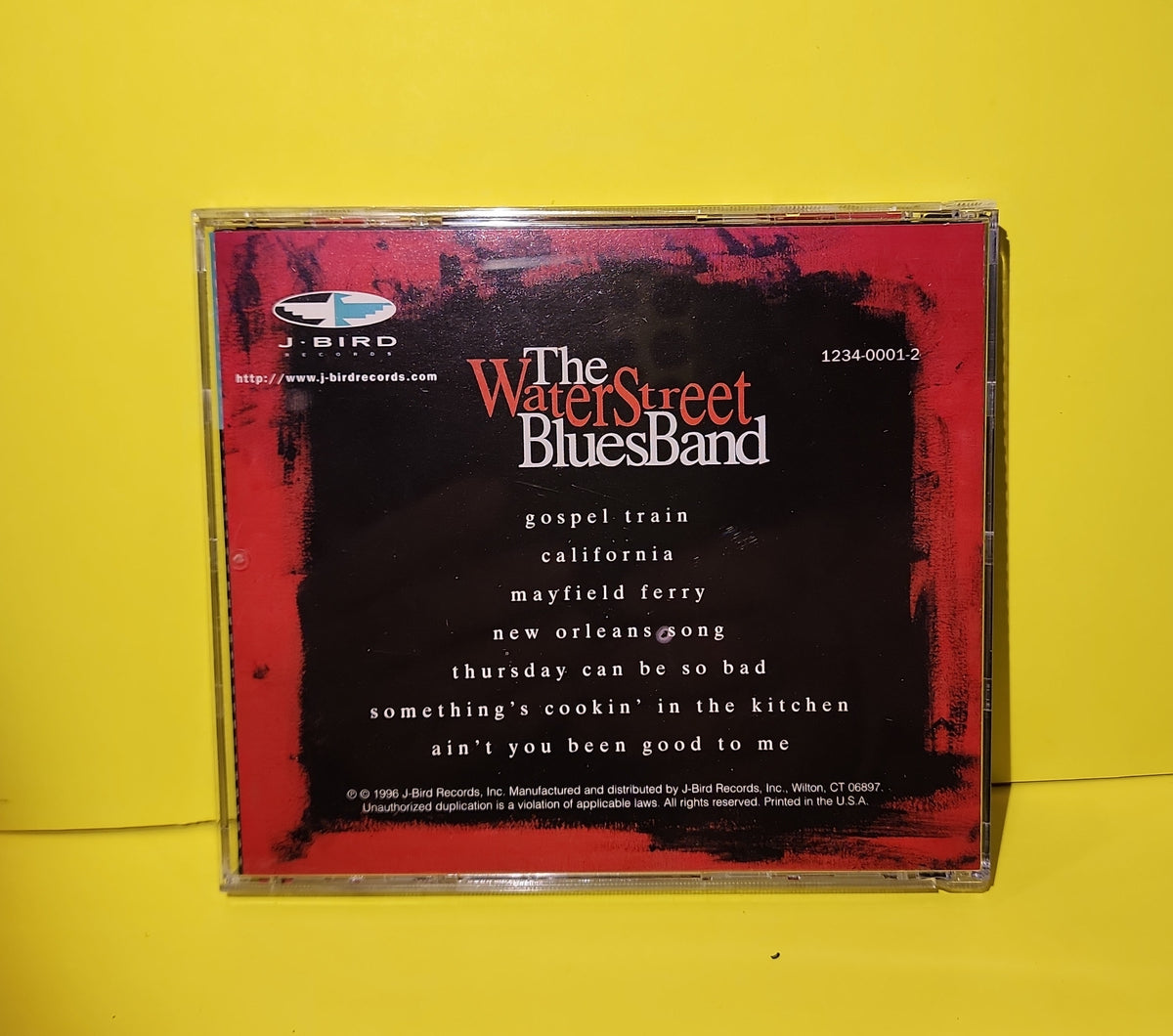 The Water Street Blues Band - The Water Street Blues Band / Autographed by The Band. - 1996 - 1234-0001-2 Used - VG++ - CDs