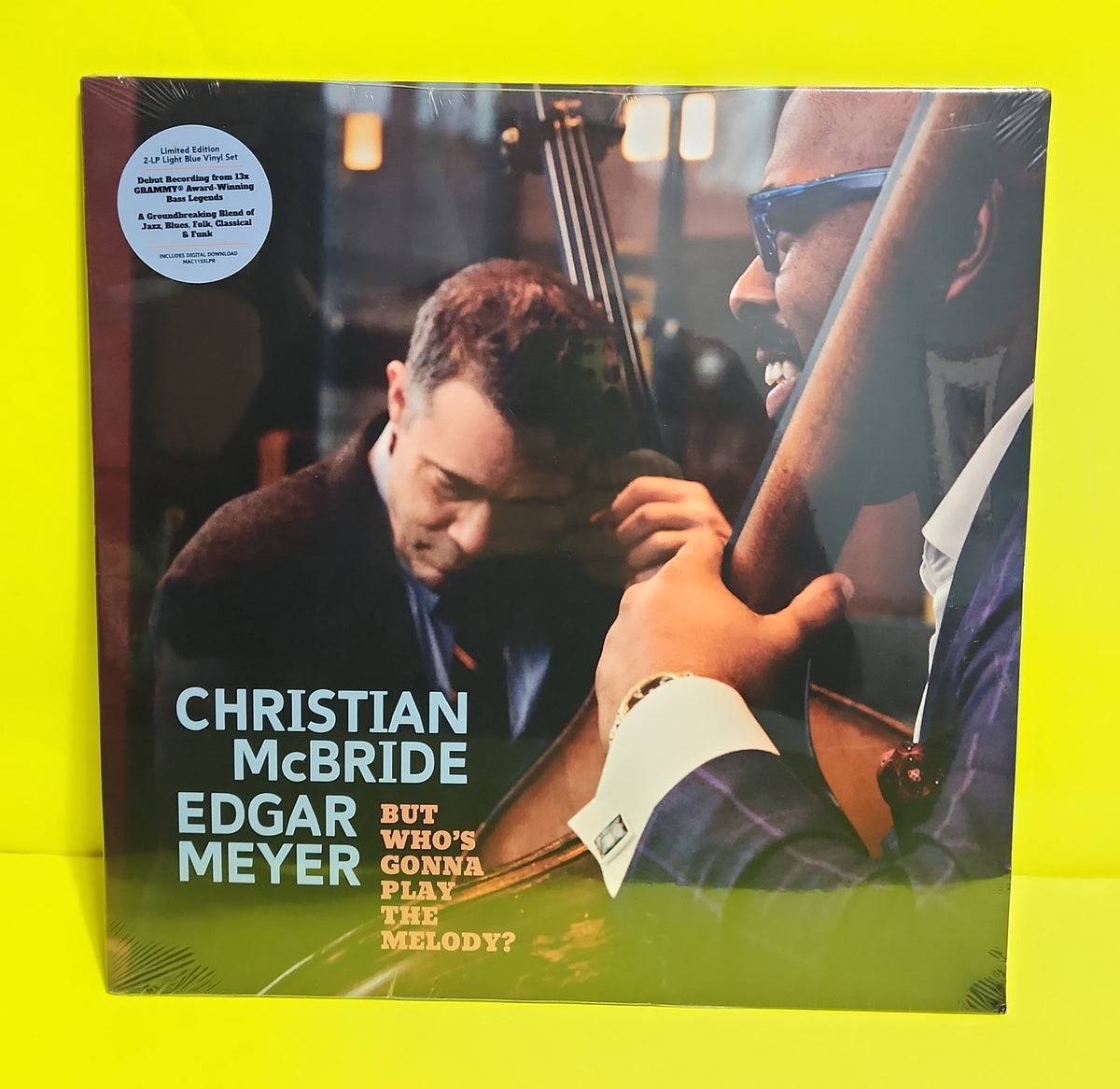 Christian McBride, Edgar Meyer - But Who's Gonna Play The Melody? - 2024 - MAC1155LP New - Sealed - Vinyl