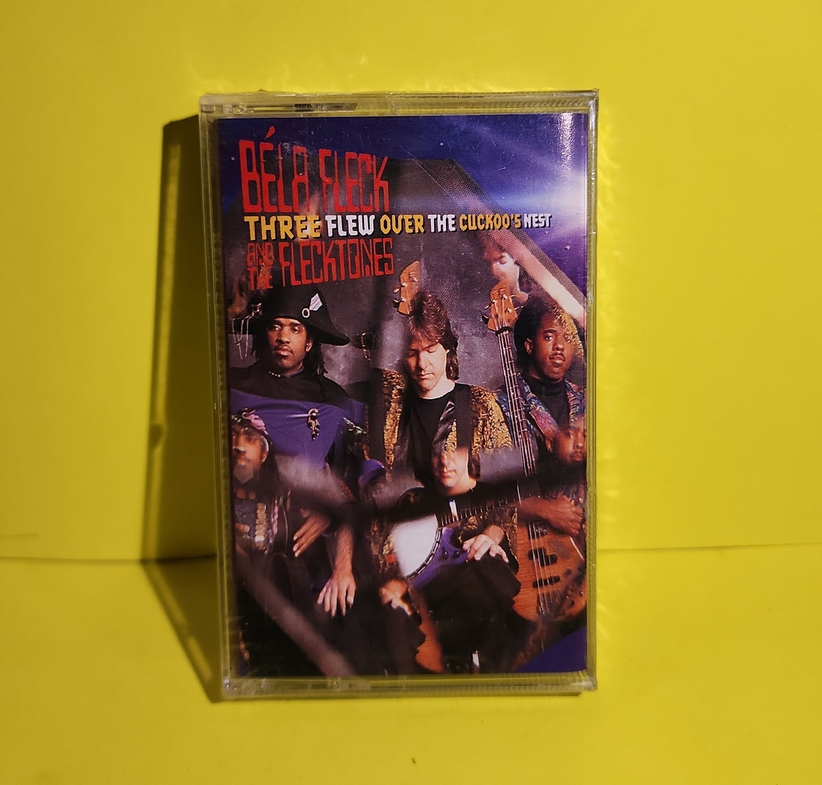 Béla Fleck And The Flecktones - Three Flew Over The Cuckoo's Nest - 1993 - 4 45328 New - Sealed - Cassettes