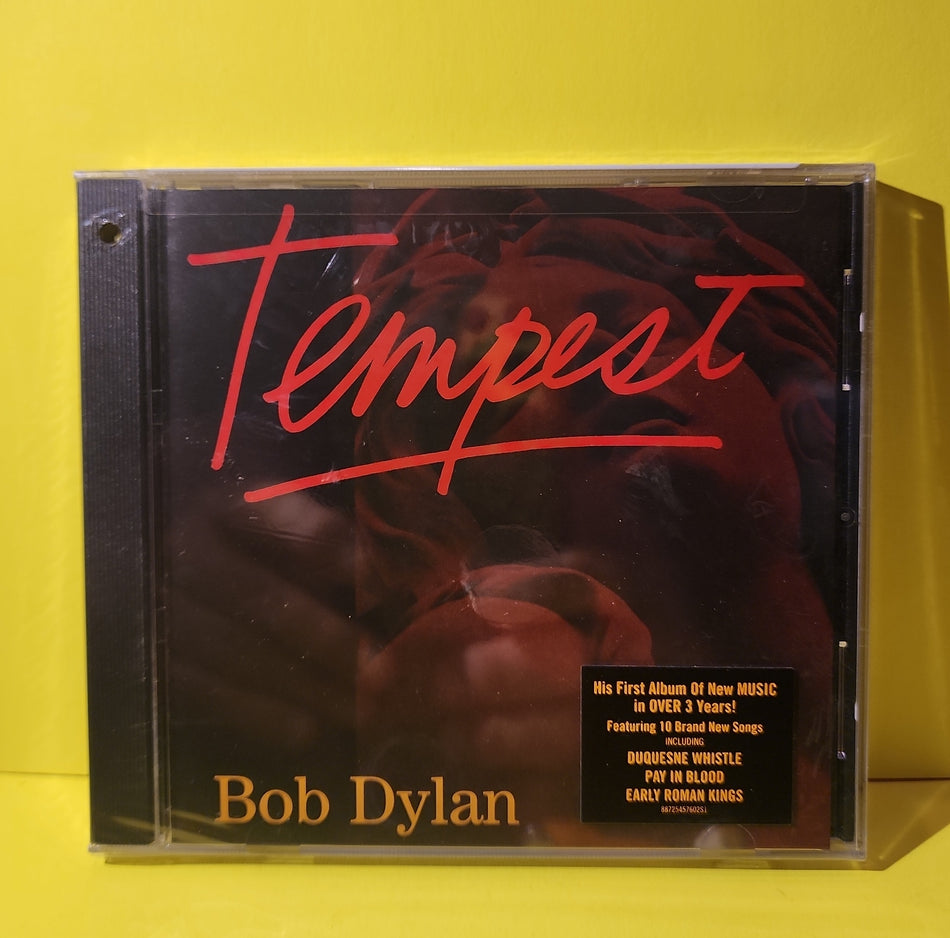 Bob Dylan - Tempest - 2012 - 88725457602 New - Sealed - CDs