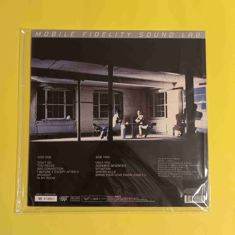 Yaz - Upstairs At Eric's MFSL Numbered Limited Ed - 2012 - MOFI 1-020 New - Sealed - Vinyl