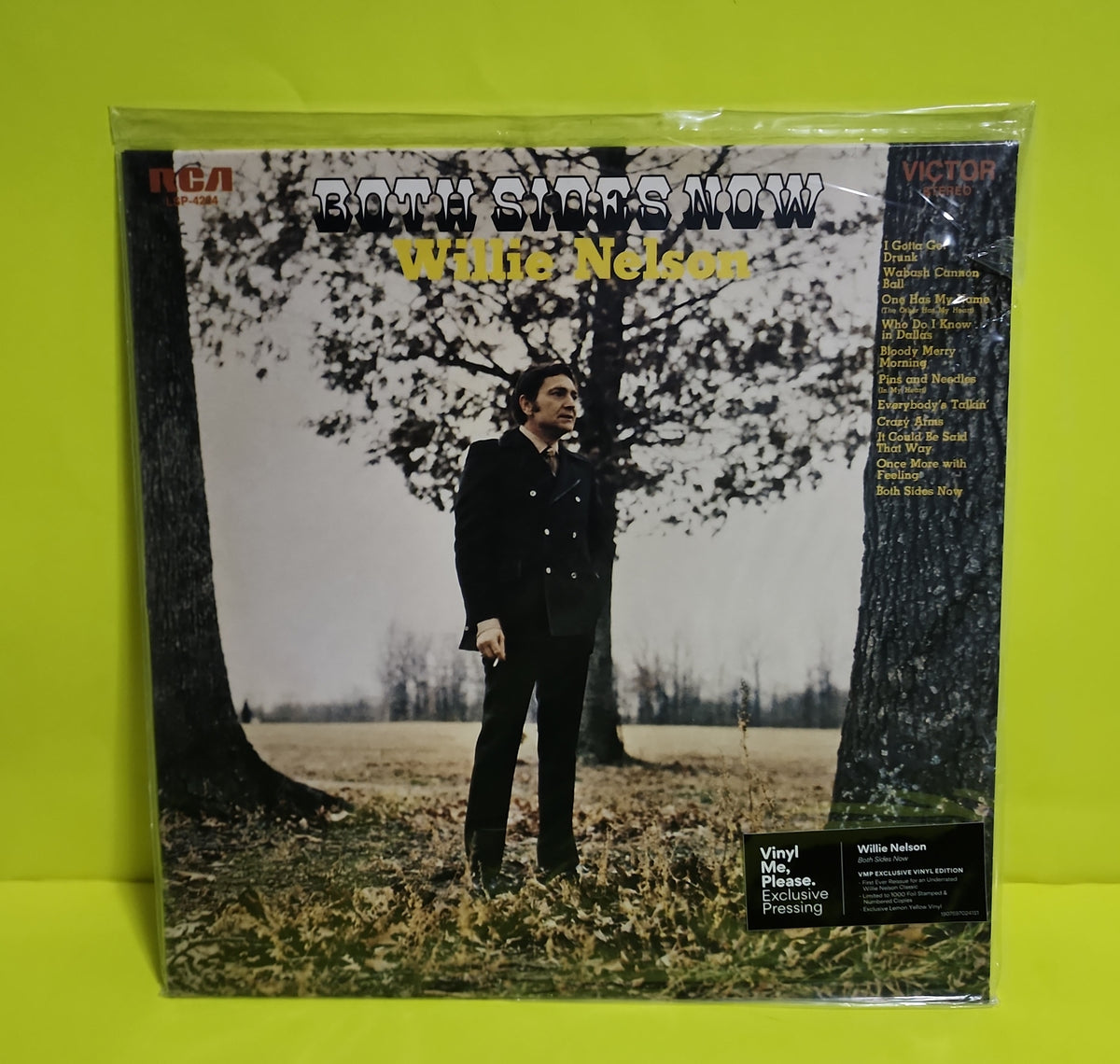 Willie Nelson - Both Sides Now / Limited Edition Numbered to 1000 / 436 - 2019 - LSP-4294 New - Sealed - Vinyl