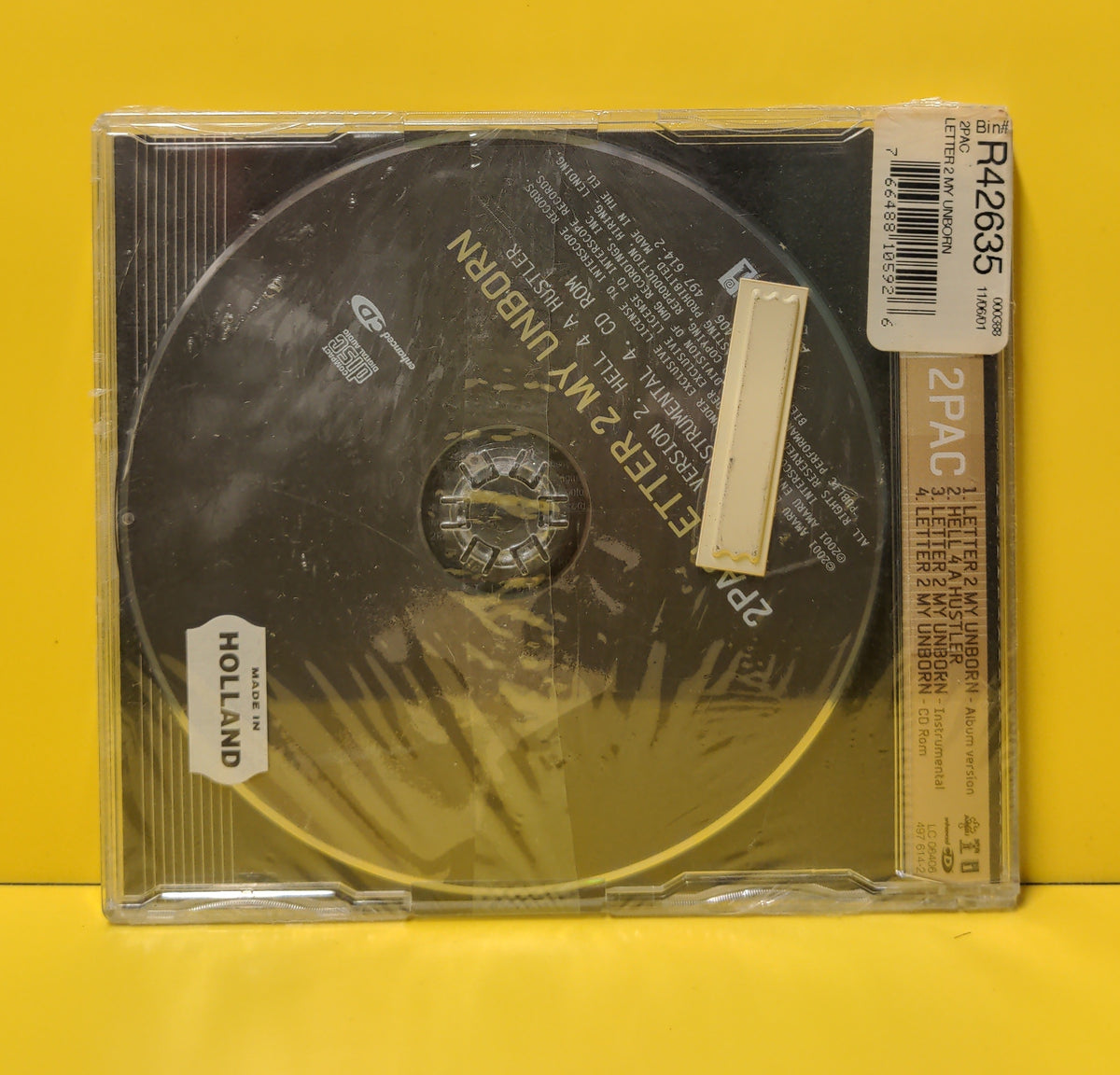 2Pac - Letter 2 My Unborn - 2001 - 497 614-2 New - Sealed - CDs