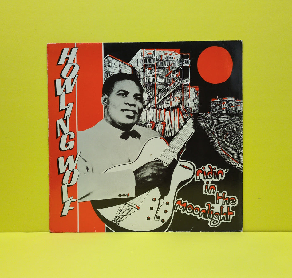 Howling Wolf - Ridin' In The Moonlight - 1982 - CH52 Used - EX - Vinyl