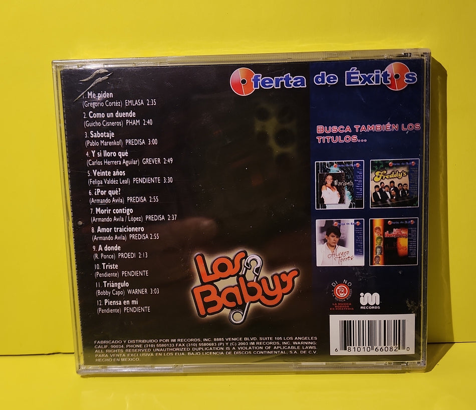 Los Baby's - Ferta De Exit*s - 2003 - OFE-6608 New - Sealed - CDs