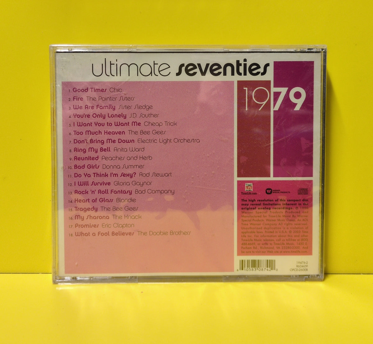 Various - Ultimate Seventies 1979 - 2003 - R634-09 New - Sealed - CDs