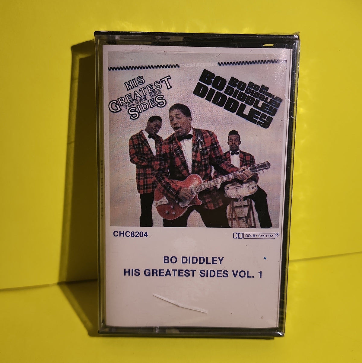 Bo Diddley - His Greatest Sides: Volume One Club Edition  - 1983 - CHC8204 New - Sealed - Cassettes
