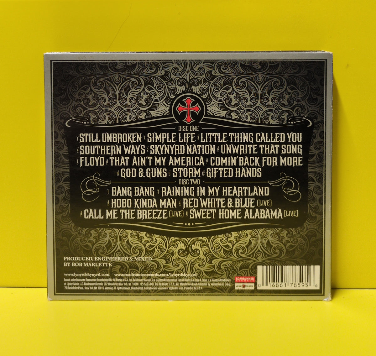 Lynyrd Skynyrd - God & Guns - 2009 - 1686-178595 Used - EX - 2xCD