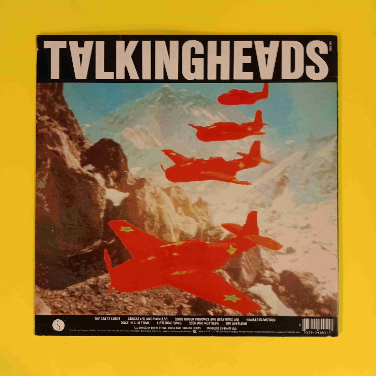 Talking Heads - Remain In Light (w. Insert) - 1980 - SRK 6095 Used - VG++ - Vinyl