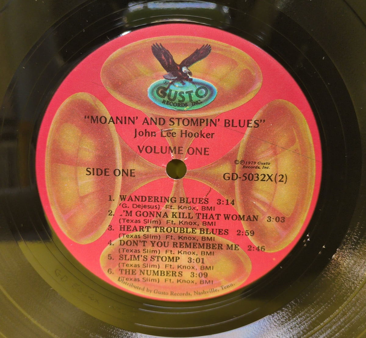 John Lee Hooker, Paul Howard, Ralph Willis - Moanin' And Stompin' Blues - 1976 - GD-5032X(2) Used - EX - Vinyl - 2xLP