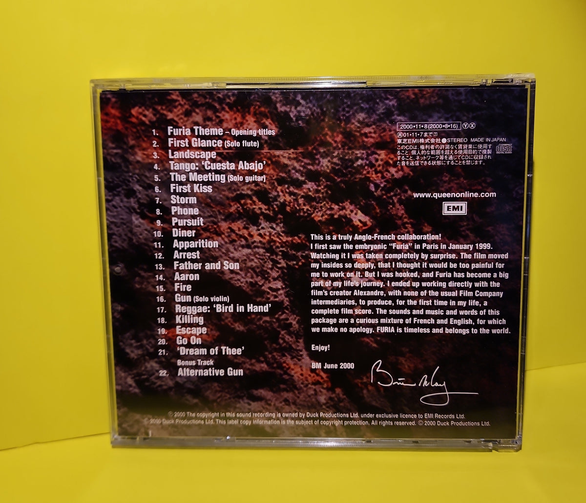 Brian May - Furia - 2000 - TOCP-65644 Used - NM - CDs