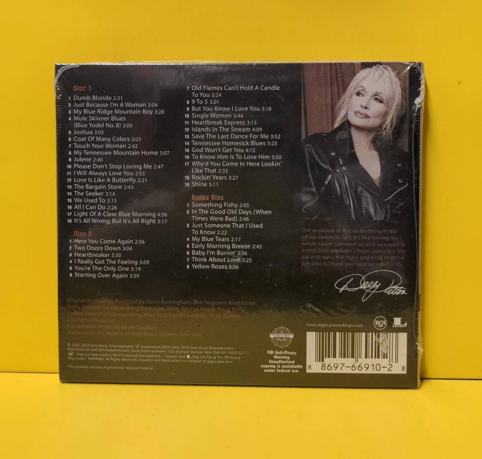 Dolly Parton - The Essential Dolly Parton 3.0 - 2010 - 88697 66910-2 New - Sealed - 3xCD - Limited Edition - Reissue