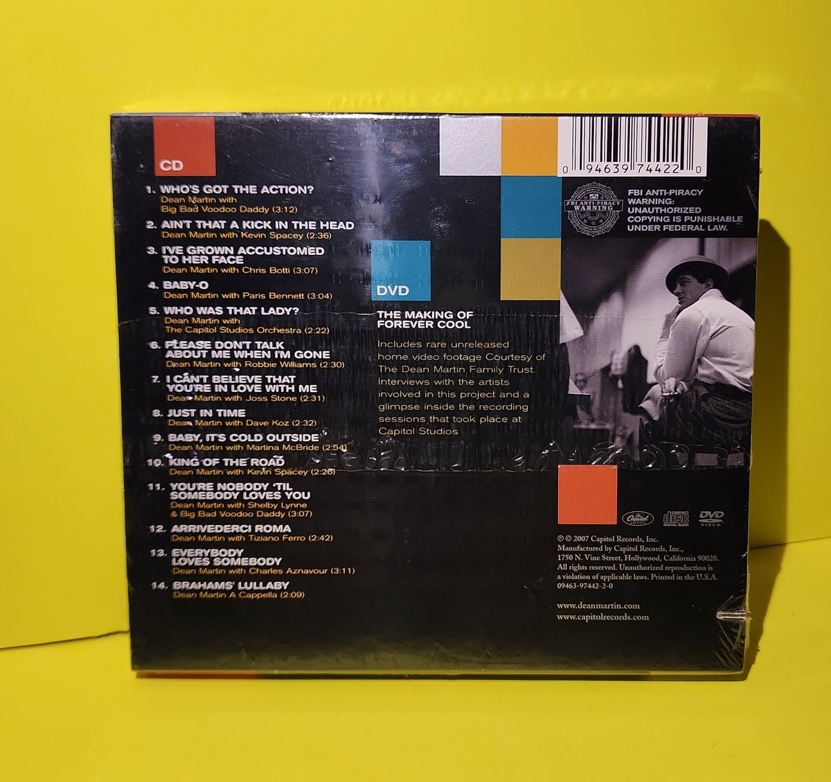 Dean Martin - Forever Cool - 2007 - 09463-97442-2-0 New - Sealed - CDs