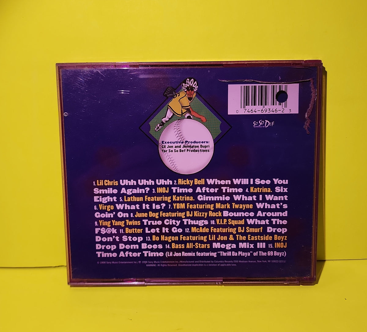 Various - So So Def Bass All-Stars Volume III - 1998 - CK 69346 Used - NM - CDs