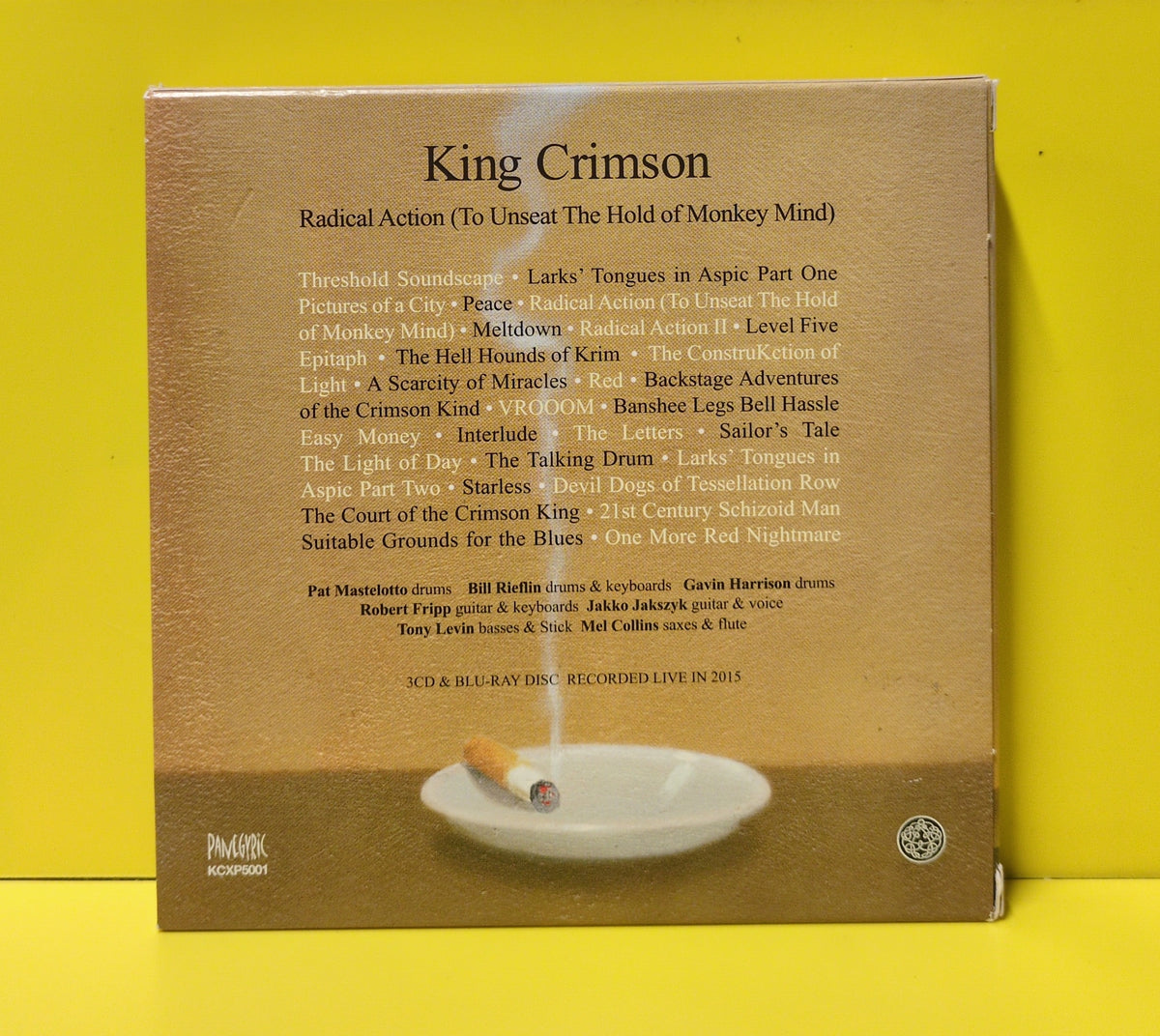 King Crimson - Radical Action (To Unseat The Hold Of Monkey Mind) - 2016 - KCXP5001 Used - EX - CDs - 3xCD/1xBlu-Ray Box Set