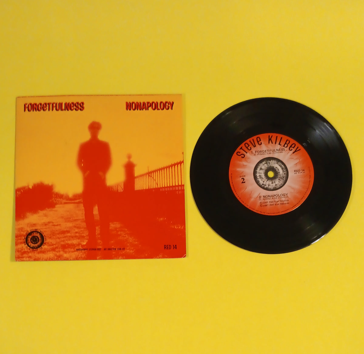 Steve Kilbey - Fireman (Australia 7") - 1987 - RED 14 Used - VG++ - Vinyl