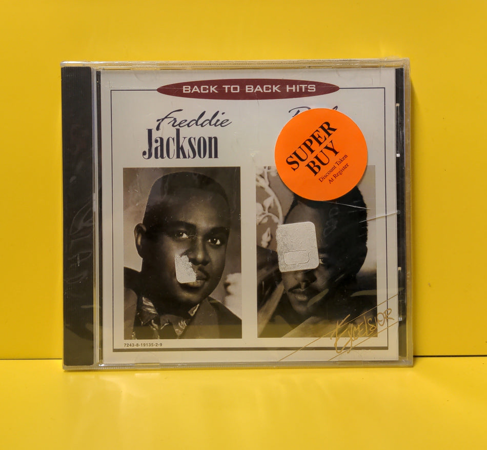 Freddie Jackson / Peabo Bryson - Back To Back Hits - 1996 - 7243-8-19135-2-9 New - Sealed - CDs