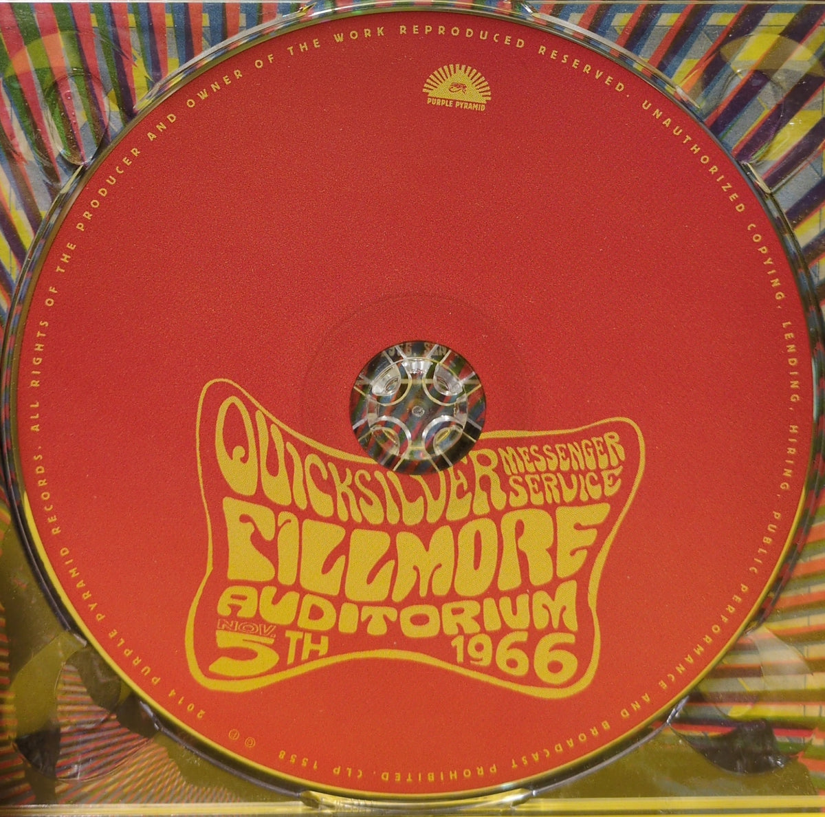 Quicksilver Messenger Service - Fillmore Auditorium, Nov. 5th, 1966 - 2014 - CLP 1558 Used - NM - CDs