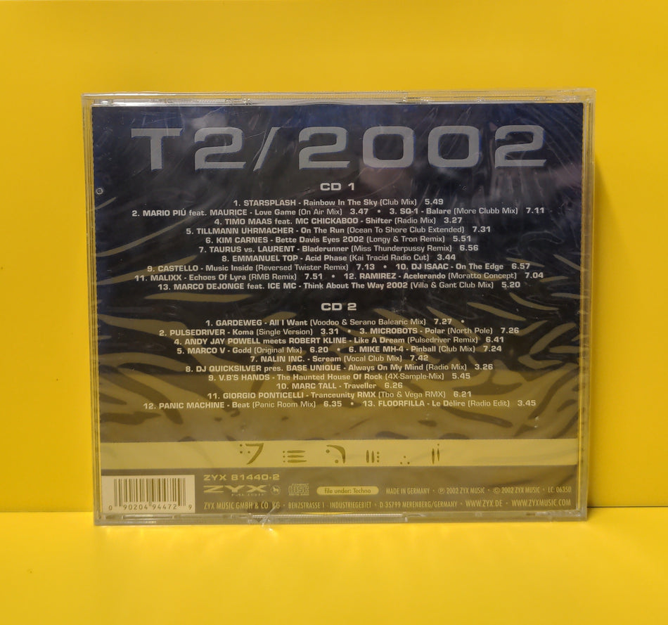 Various - T 2/2002 - 2002 - ZYX 81440-2 New - Sealed - 2xCD