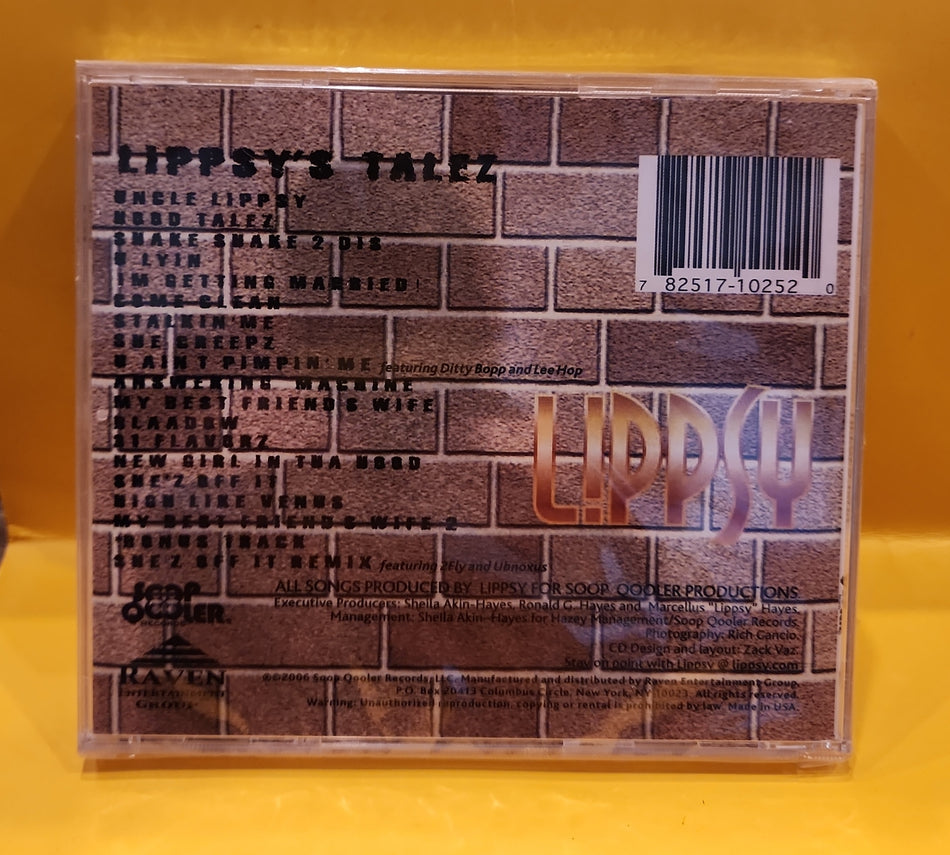 Lippsy - Lippsy's Talez  - 2006 - REG-10252-L New - Sealed - CDs