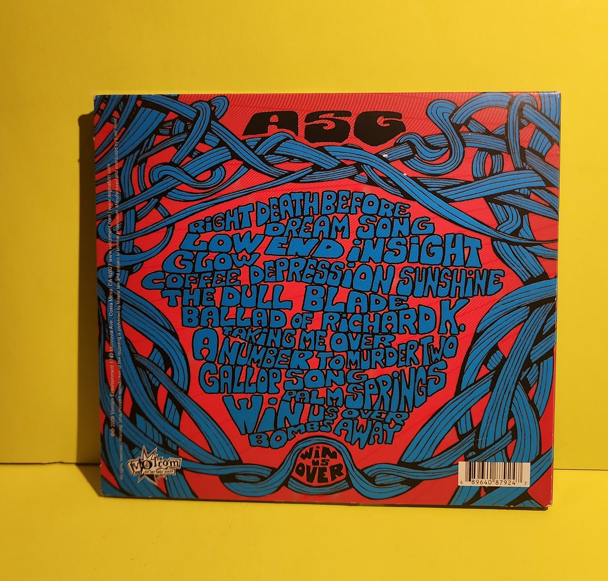 ASG  - Win Us Over - 2008 - 08792 Used - EX - CDs