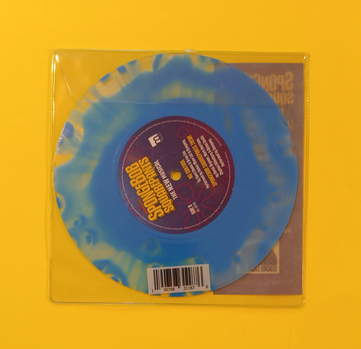 Panic! At the Disco / David Bowie  - Spongebob Squarepants The New Musical - 2018 - 19075831187-S1 New - Sealed - RSD 7" Vinyl