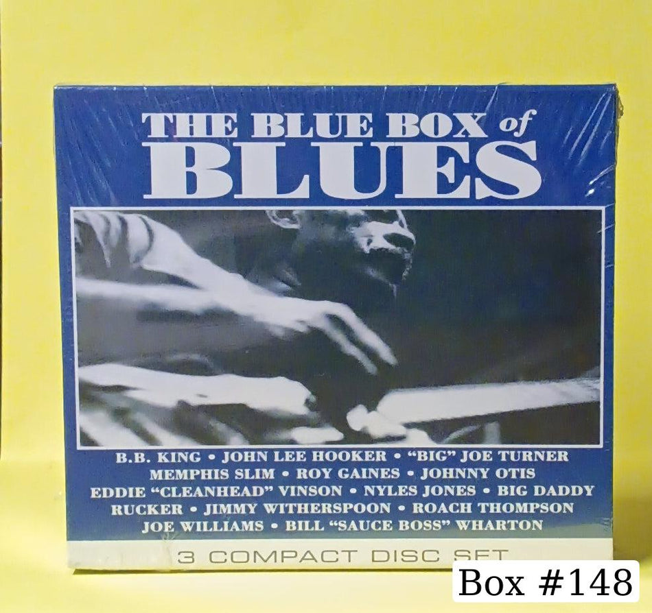 Various - The Blue Box of Blues - 2003 - CD31006 New - Sealed - 3 CD Box