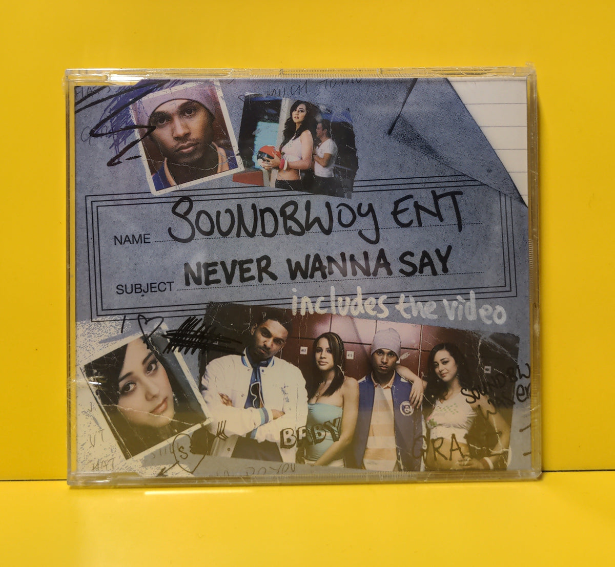 Soundbwoy Ent - Never Wanna Say - 2006 - SMOOVE05CDS New - Sealed - CDs
