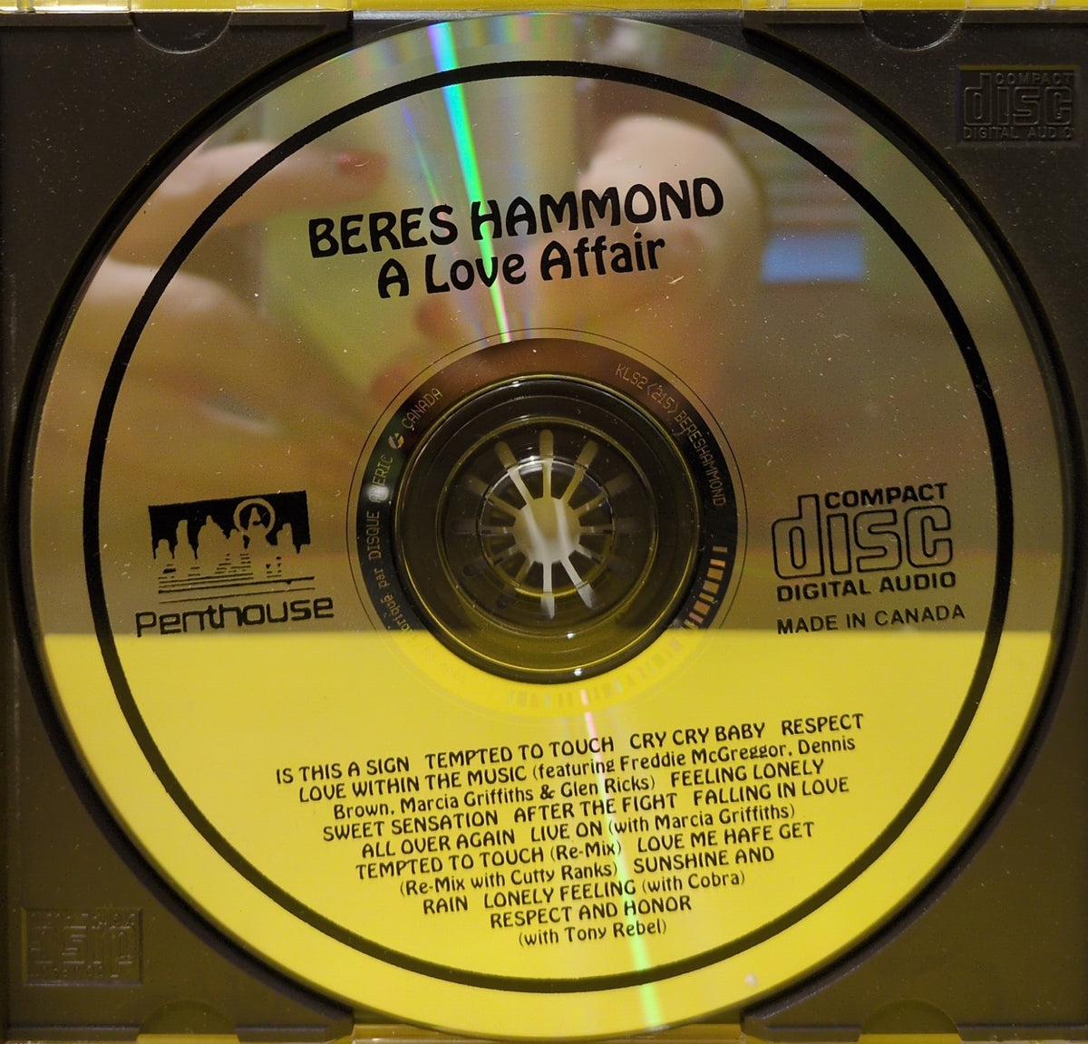 Beres Hammond - A Love Affair - Used - EX - CDs