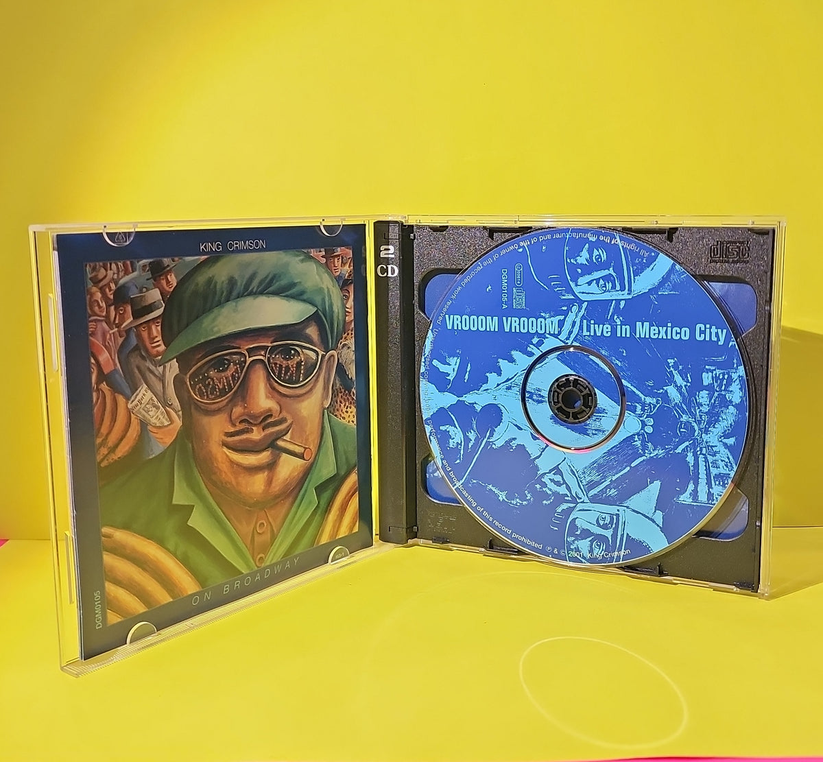 King Crimson - VROOOM VROOOM 2CD - 2001 - DGM0105 Used - VG++ - CDs