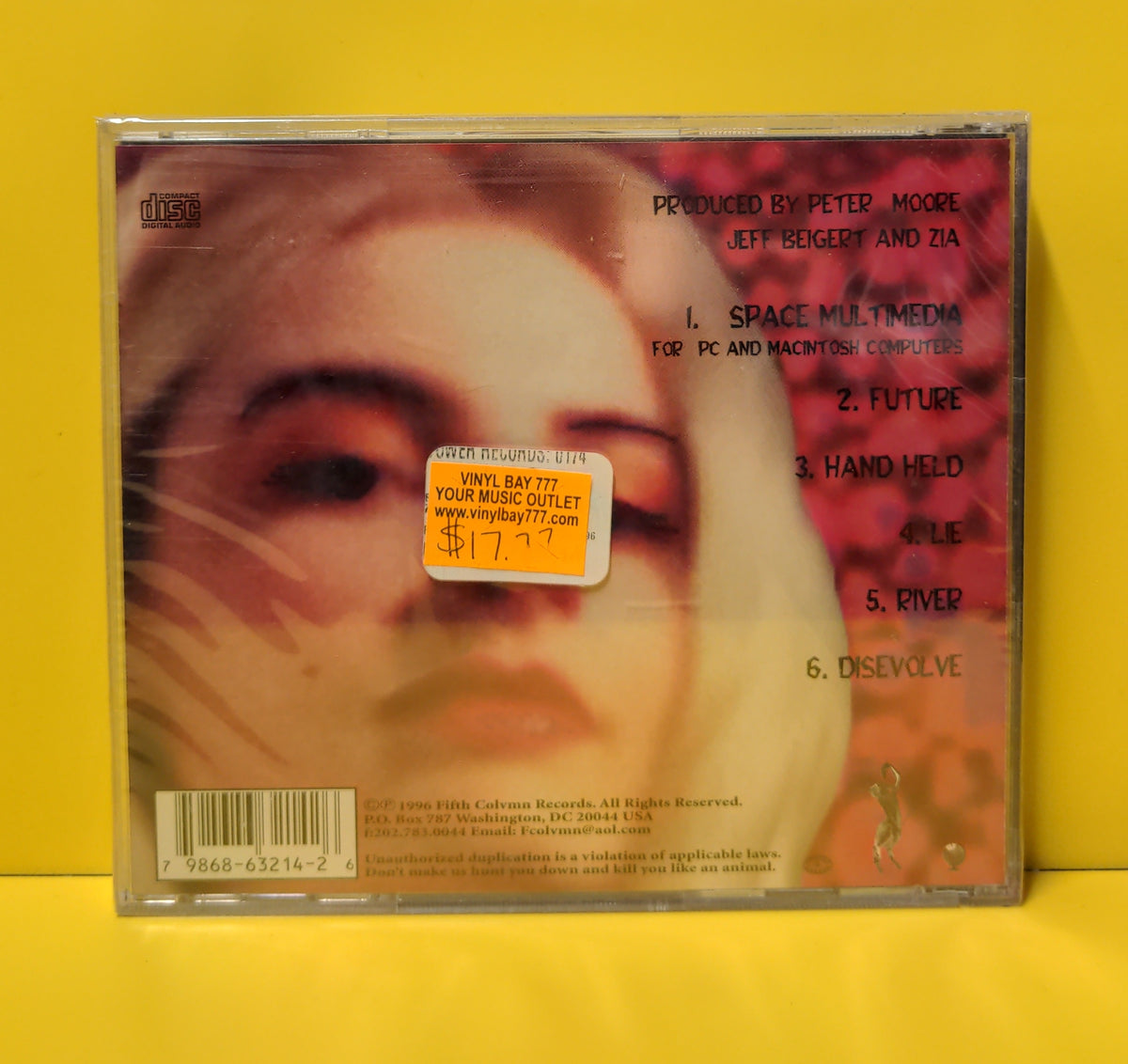 Zia - Shem - 1996 - 9868-63214-2 New - Sealed - CDs