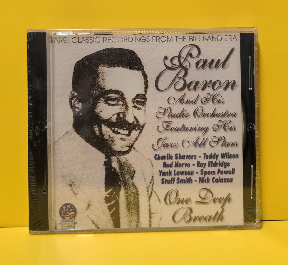 Paul Baron And His Studio Orchestra Featuring His Jazz All Stars  - One Deep Breath  - DSOY686 New - Sealed - CDs