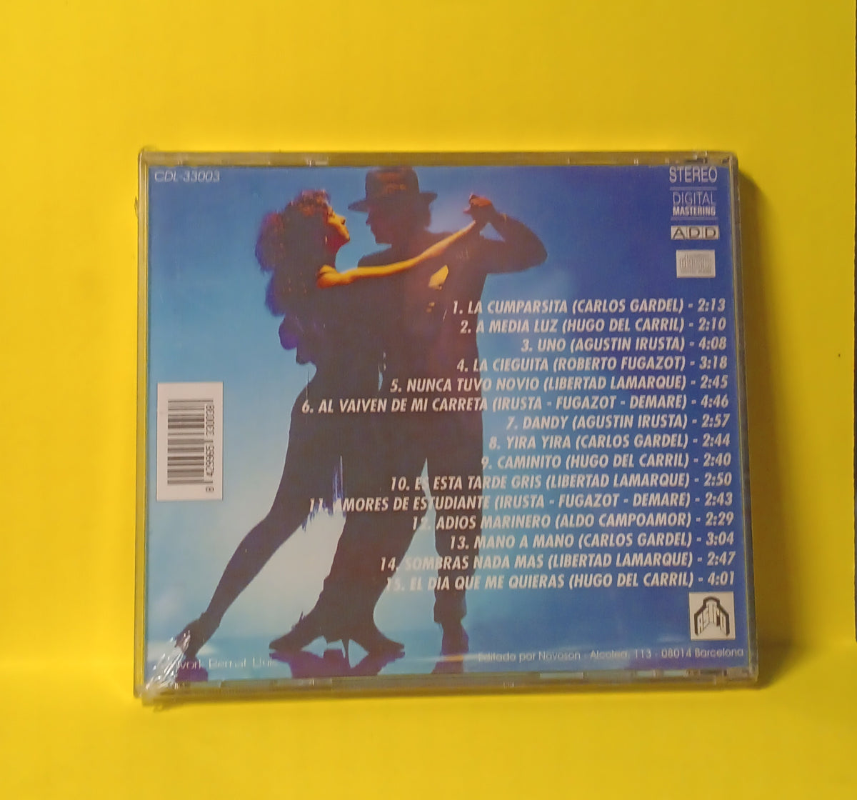 Various Gardel Carril Irusta - Los Mejores Del Tango (Spain) - CDL-33003 New - Sealed - CDs