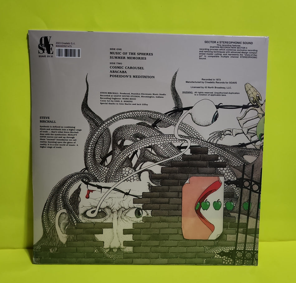 Steve Birchall - Reality Gates. RSD 2023 Limited Edition  - 2023 - SV 31 New - Sealed - Vinyl