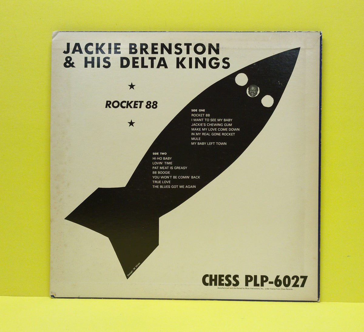 Jackie Brenston & His Delta Kings featuring Ike Turner - Rocket 88 - 1984 - PLP-6027 Used - VG++ - Vinyl