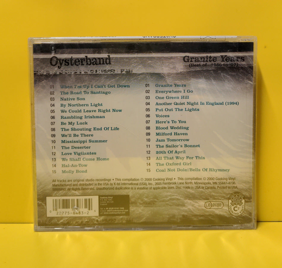 Oysterband - Granite Years (Best Of... 1986 To '97) - 2000 - COOK CD 0000-2 New - Sealed - CDs