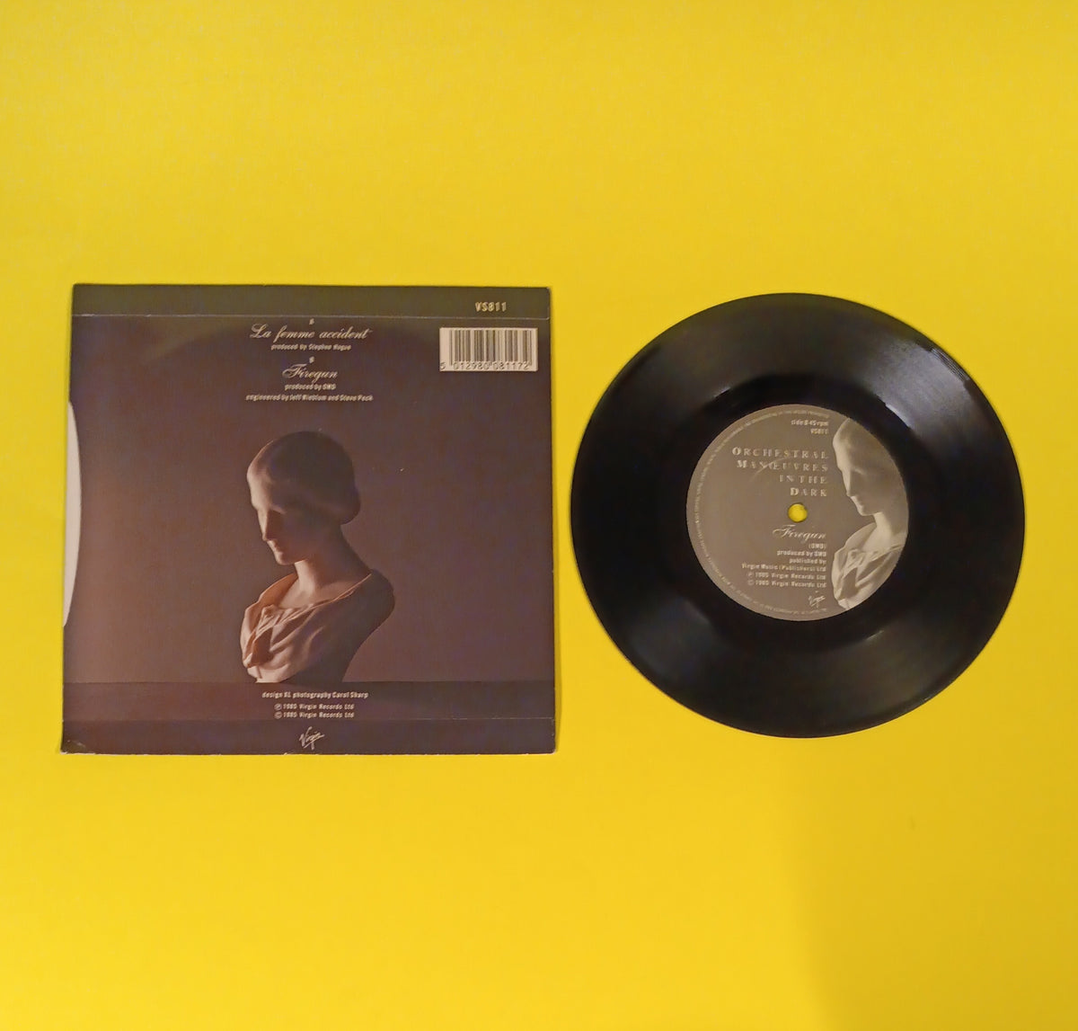 Orchestral Manœuvres In The Dark - La Femme Accident (UK 7") - 1985 - VS811 Used - EX - Vinyl