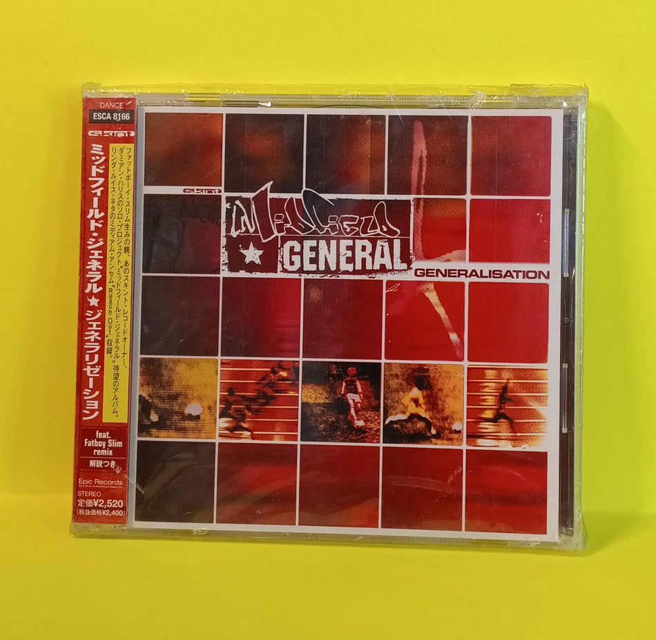 Midfield General - Generalisation - 2000 - ESCA 8166 New - Sealed - CDs