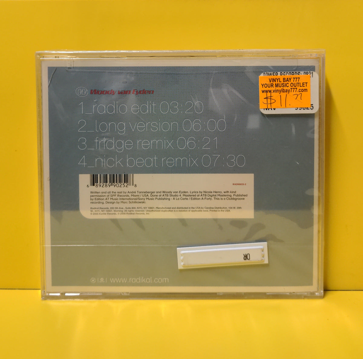 Woody van Eyden - Feels Like Flyin' - 2000 - RAD99025-2 New - Sealed - CDs