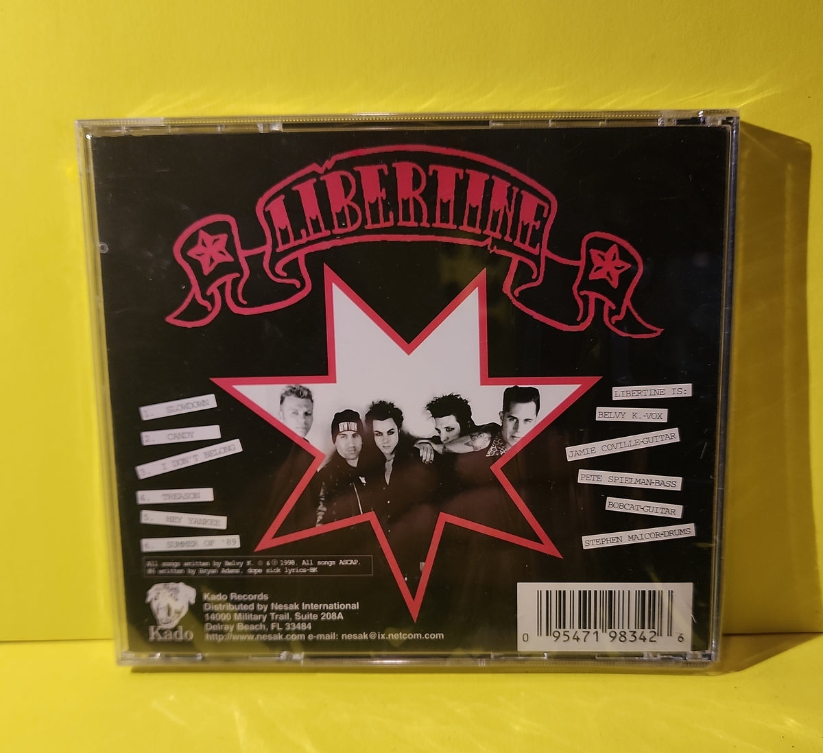 Libertine - Rise Above - 1998 - 19834-2 New - Sealed - CDs