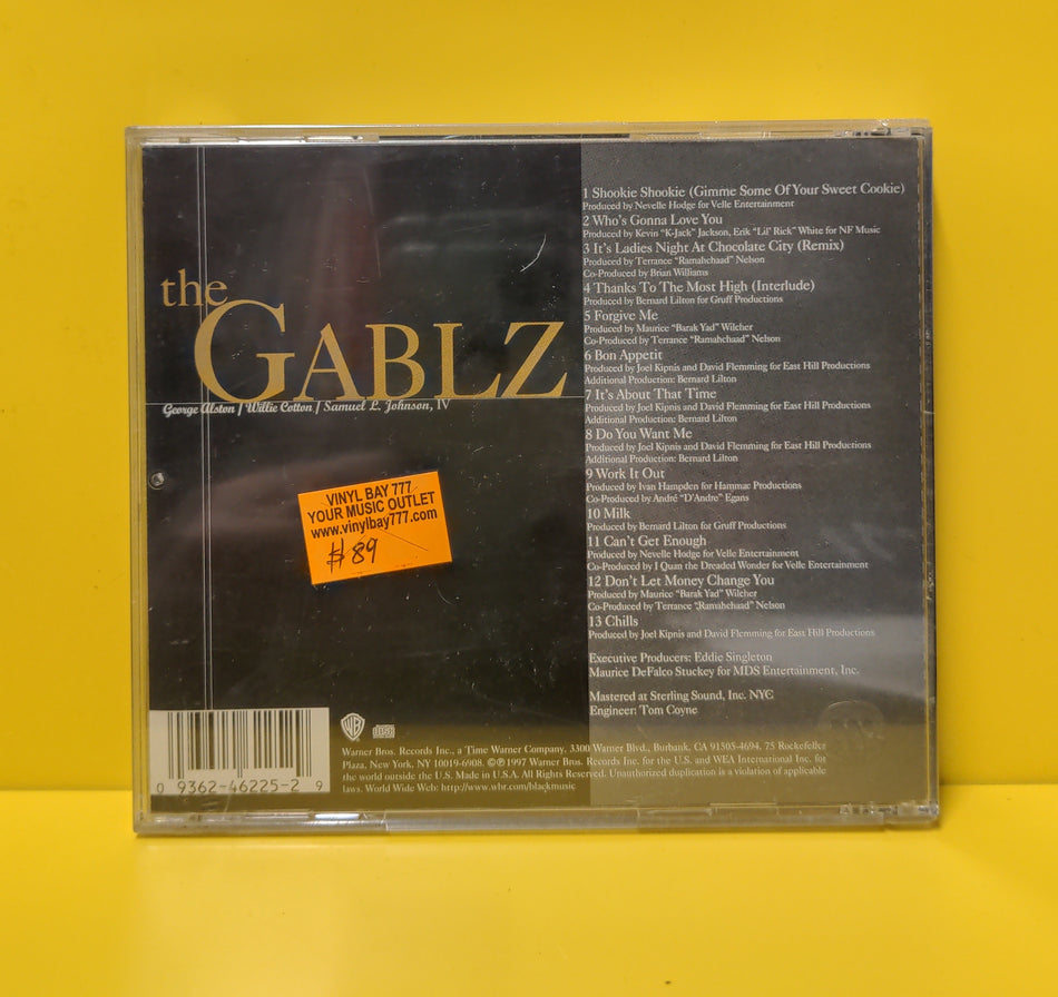 The Gablz - The Gablz - 1997 - 9 46225-2 New - Sealed - CDs - Promo