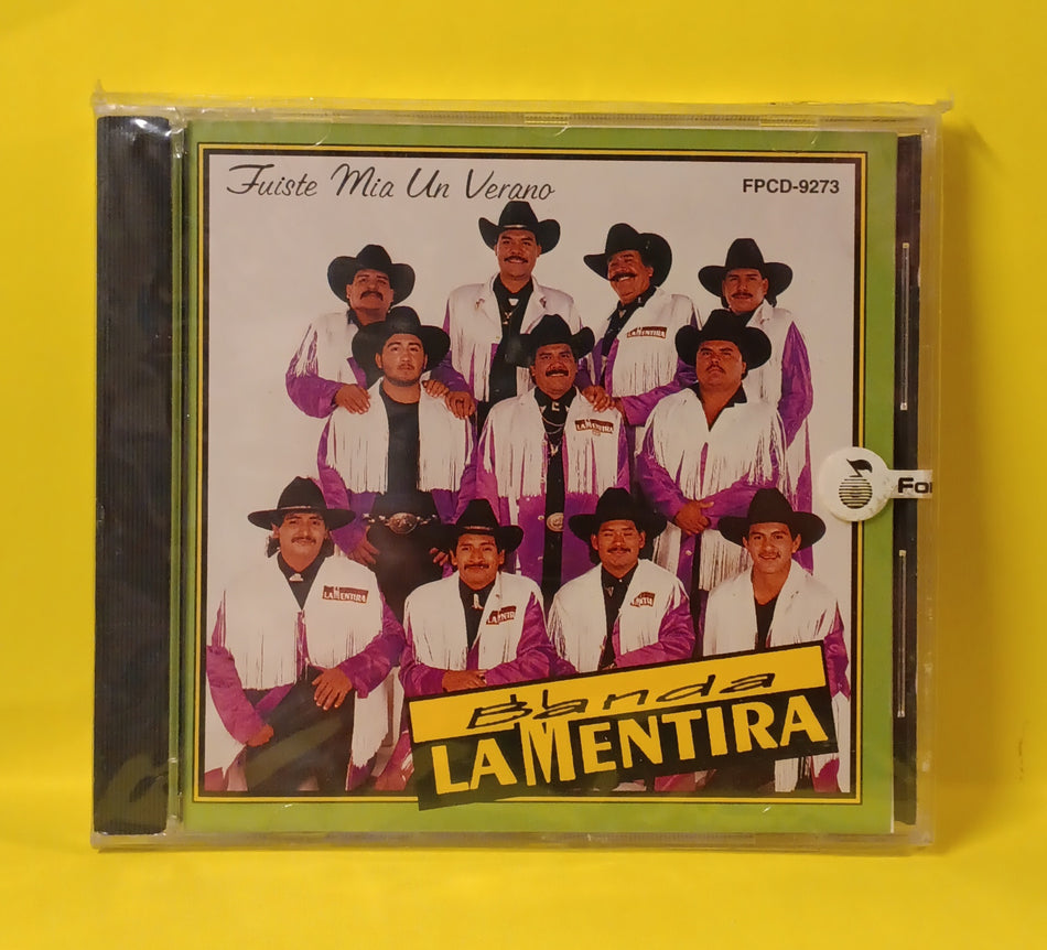 Banda La Mentira - Fuiste Mia Un Verano - 1995 - FPCD 9273 New - Sealed - CDs