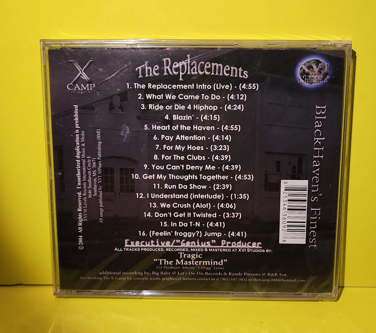 The X-Camp - The Replacement  - 2004 - X3609 New - Sealed - CDs