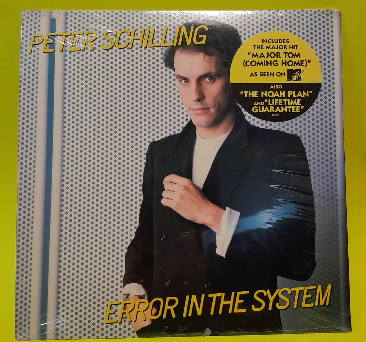 Peter Schilling - Error In The System - 1983 - 9 60265-1 New - Sealed - Vinyl