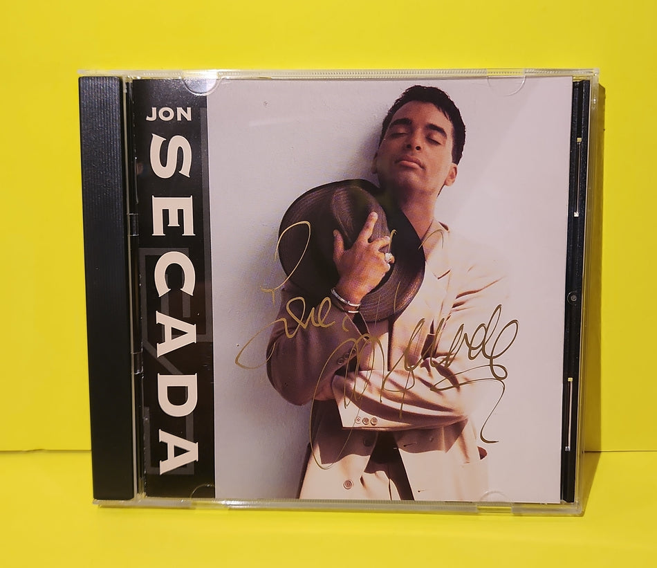 Jon Secada - Jon Secada / Autographed  - 1992 - CDP-98845 Used - EX - CDs